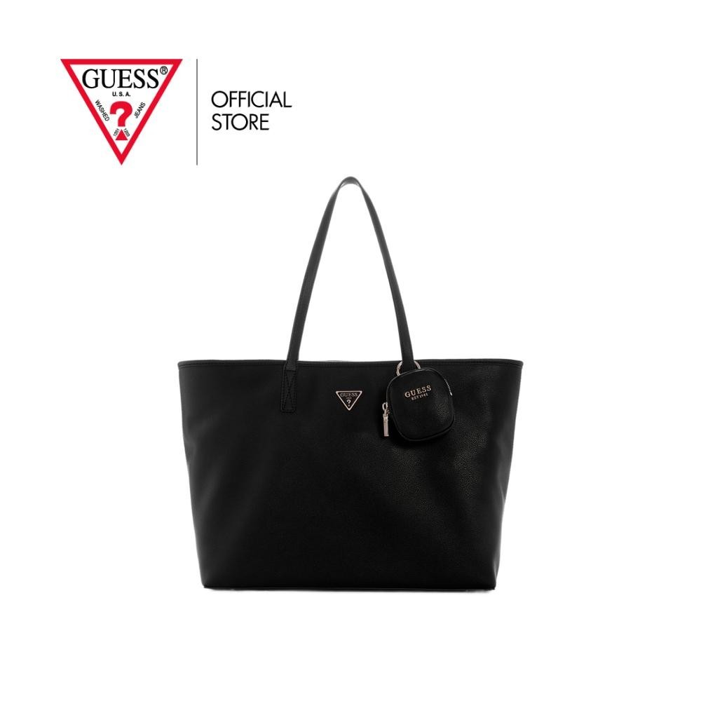 GUESS กระเป๋า รุ่น BG712424 POWER PLAY II LARGE TECH TOTE TOTE สีดำ