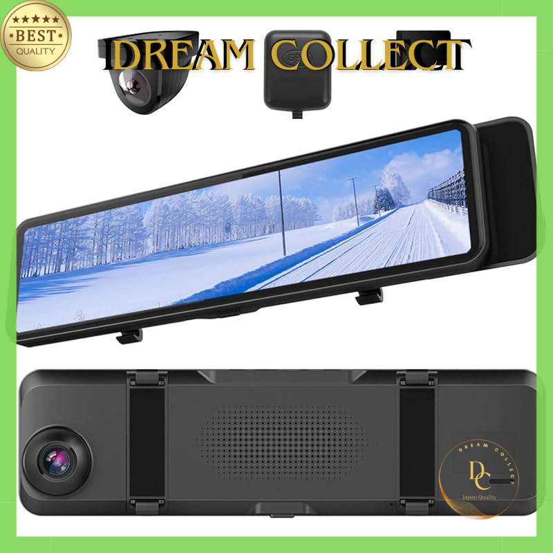 Higashi 【Latest Model - If You're Unsure, Choose This Cost-Performance Model】 Dashboard Camera Mirro
