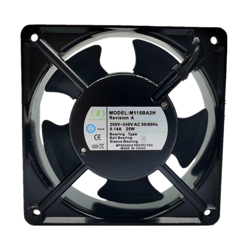 MUTUAL MOTOR M115BA2H M115BA1H พัดลมโลหะอินเวอร์เตอร์ 200/240V
