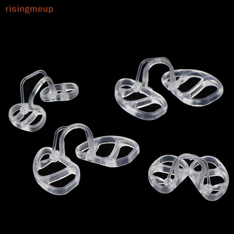 [risingmeup] 4 ชิ้น/กล่อง Anti Snoring Nasal Dilators Solution Anti Snore Nose Clip Congestion ใหม่