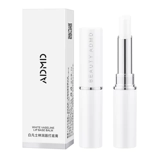 พร้อมส่ง ลิปบาล์มวาสลีน ชุ่มชื้นสูง ป้องกันริมฝีปากแห้งแตก เบสลิปสติก ก่อนนอน