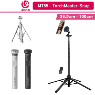 Ulanzi MT85 TorchMaster Snapขาตั้งกล้องDual-Side Magnetความสูง 1.5Mบลูทูธระยะไกลสําหรับการสร้างเนื้อหาSelfie