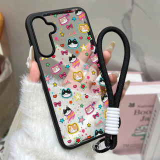 Cute เคสFor Samsung A57 A16 A05S A15 A56 A55 A54 A06 A07 A17 A12 A36 A05 A35 A26 A34 A25 A14 A37 S24 FE S25 Ultra S26
