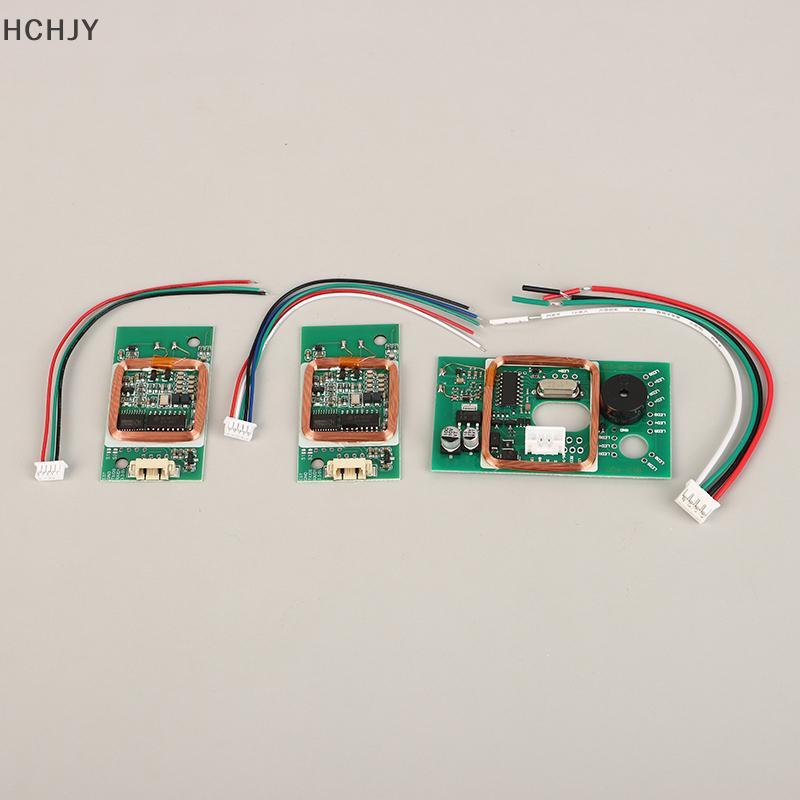 Hchjy เครื่องอ่านการ์ดไอซีรหัสโมดูล13.56MHz 125Hz ความถี่คู่ WG34 WG26 Wiegand 5V 12V TH