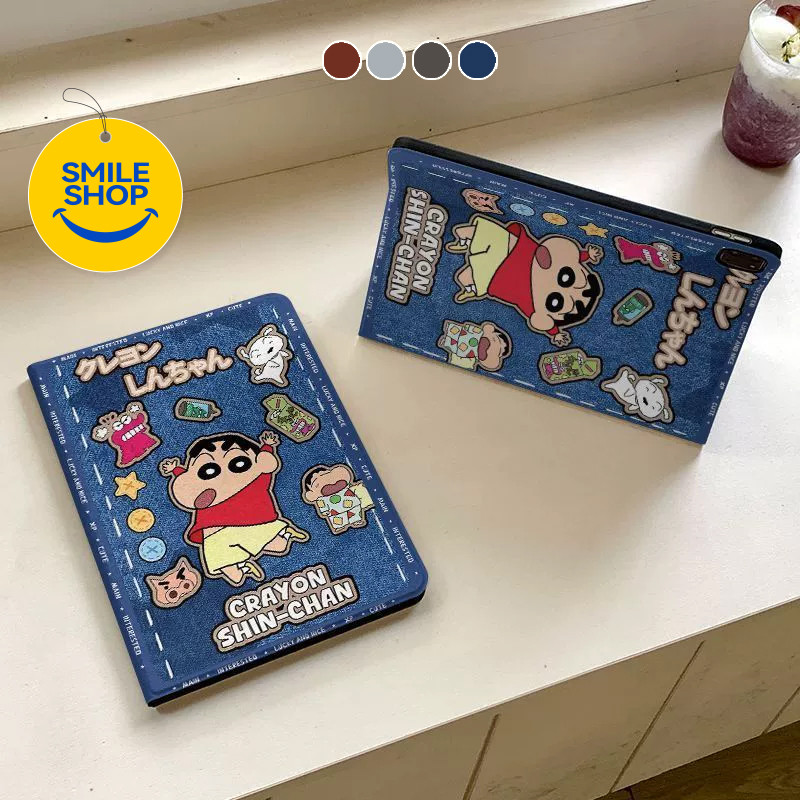 Crayon Shin-Chan Apple ipad11 เคสแท็บเล็ตข้อความสร้างสรรค์ ipad pro Simple Protective Case