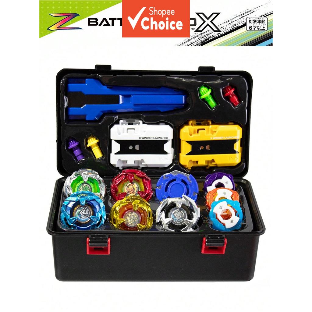 ชุด BX Series Battle Gyro พร้อม Launchers Controller กล่องเก็บสําหรับคริสต์มาสเกมหลายคน