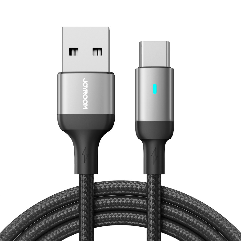 Joyroom รุ่น S-UC027A10 สายชาร์จเร็ว A tot C 20W Charger Cable สายถัก ยาว 1.2 - 3 เมตร