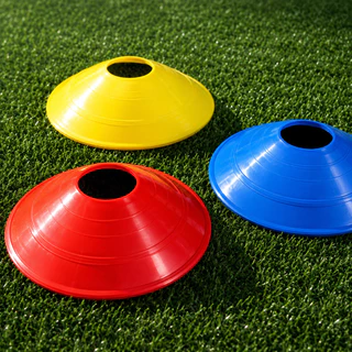 SportPlus กรวยฝึกซ้อมฟุตบอล มาตรฐาน เซ็ต 10ชิ้น EVA ไม่แตกง่าย มาร์คเกอร์โคน กรวยซ้อมบอล กรวยซ้อมกีฬา Training Cones