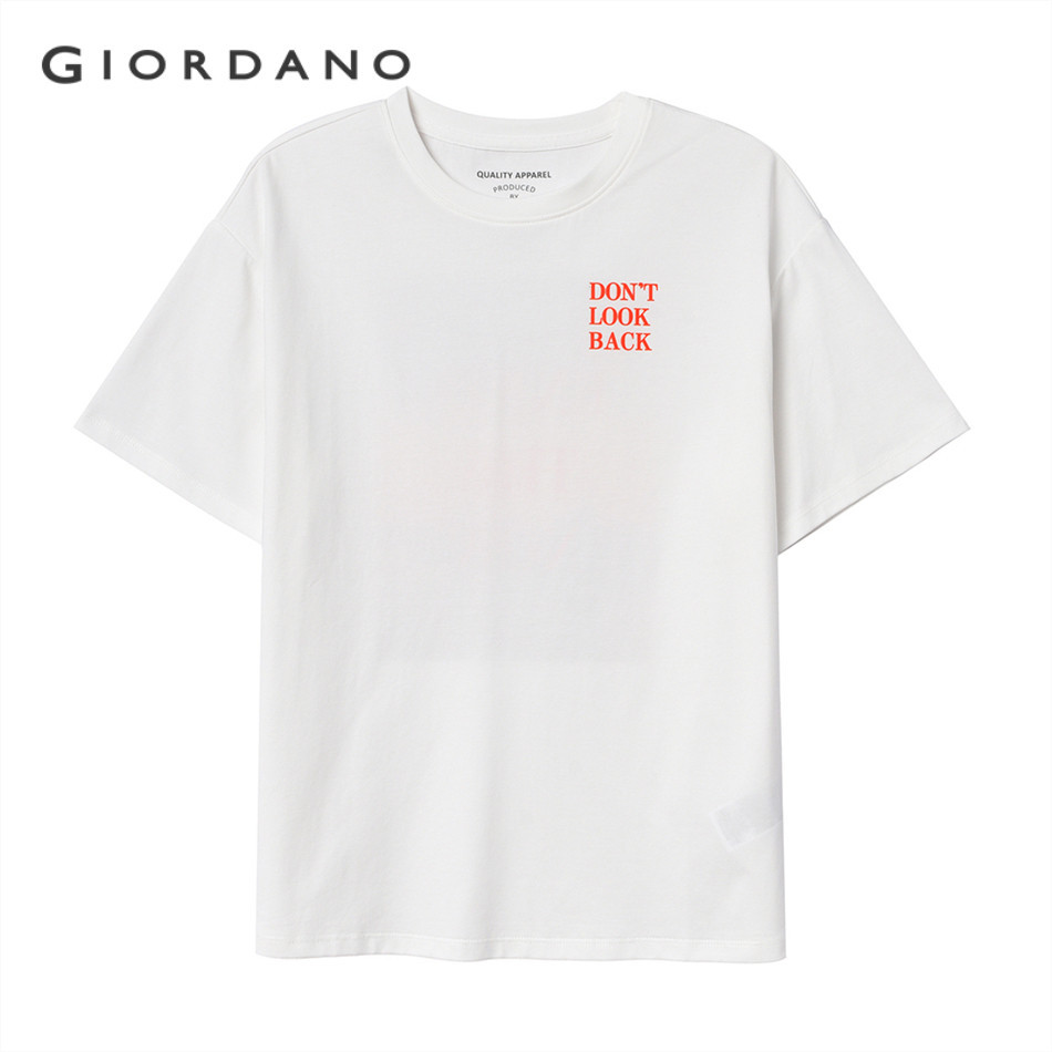 GIORDANO WOMEN Womens Sorona Short Sleeve Loose Print Tee ASDA