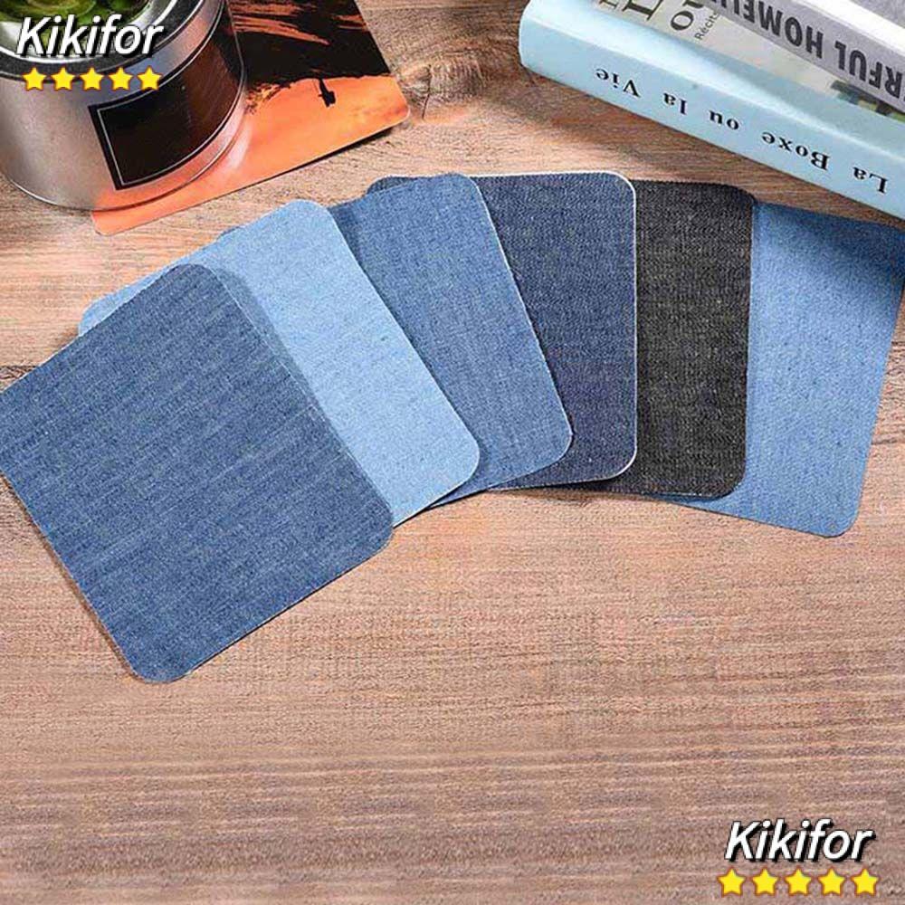 KIKIFOR 4/12PCS ผ้า Patch Applique กางเกงเย็บรีด