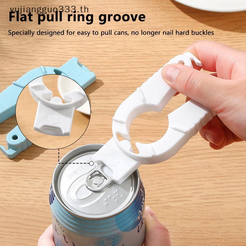 # yujiang # 2 ชิ้นที่เปิดขวดกระป๋องพลาสติกขวดน้ํา Gripper Jar ฝาปิด Remover ดึงซุปแท็บสําหรับมืออ่อนแอผู้สูงอายุ .