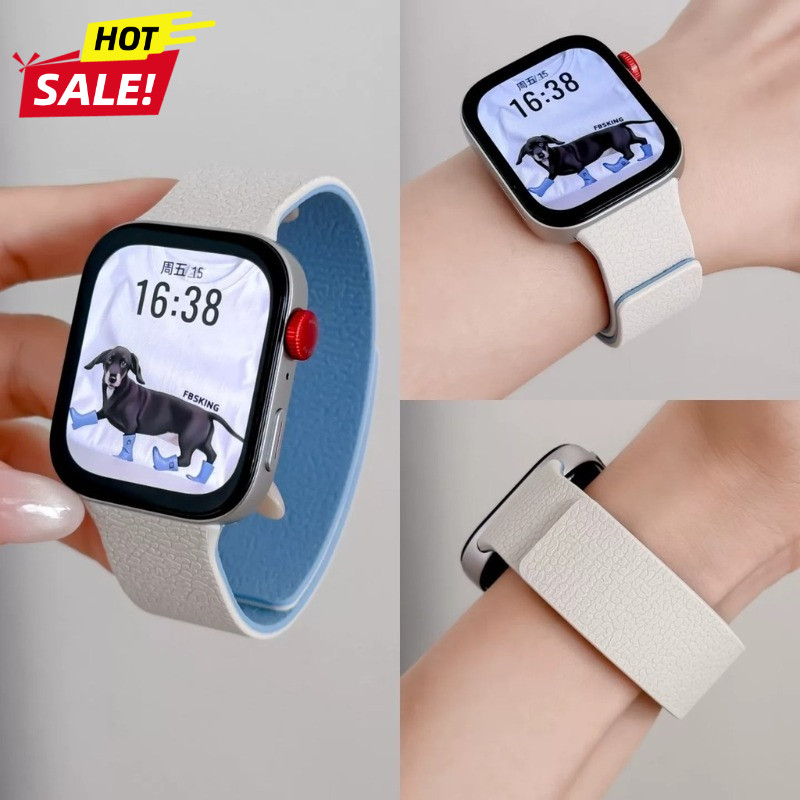 สายรัดแม่เหล็กสําหรับ Huawei Fit 5 Fit5 Pro ห่วงซิลิโคนสําหรับ Huawei Watch Fit4 Fit 4 Pro สายคล้องอุปกรณ์เสริมสมาร์ทวอทช์