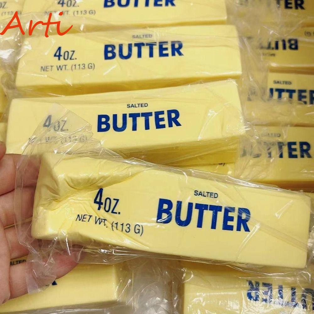 ARTI Butter Stick ของเล่นบีบ, Anti Stress Sensory Squeeze Butter Bar, ของขวัญวันเกิดผ่อนคลายของขวัญยืดยืดหยุ่นบีบ Fidget ของเล่นสําหรับ