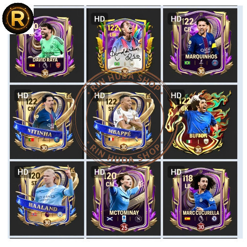 ( UTOTY26 FCM ) Player Card พวงกุญแจ FC Mobile Season Card UTOTY26 - DECOR