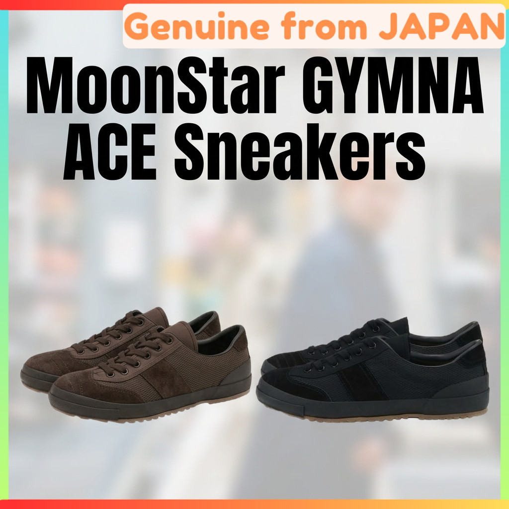 MoonStar GYMNA ACE Sneakers Unisex Adult Indoor Gym Shoes Court Shoes