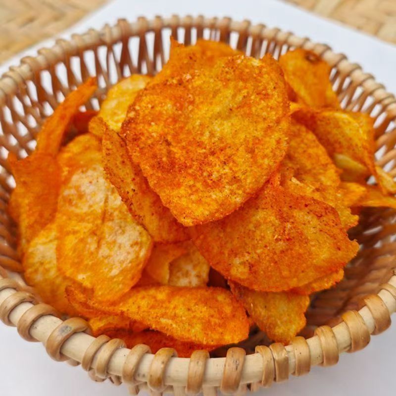 Bulk Spice Potato Chips Spice Potato Chips Tomato Glutton Snacks Original Potato Chips มันฝรั่งทอดกร