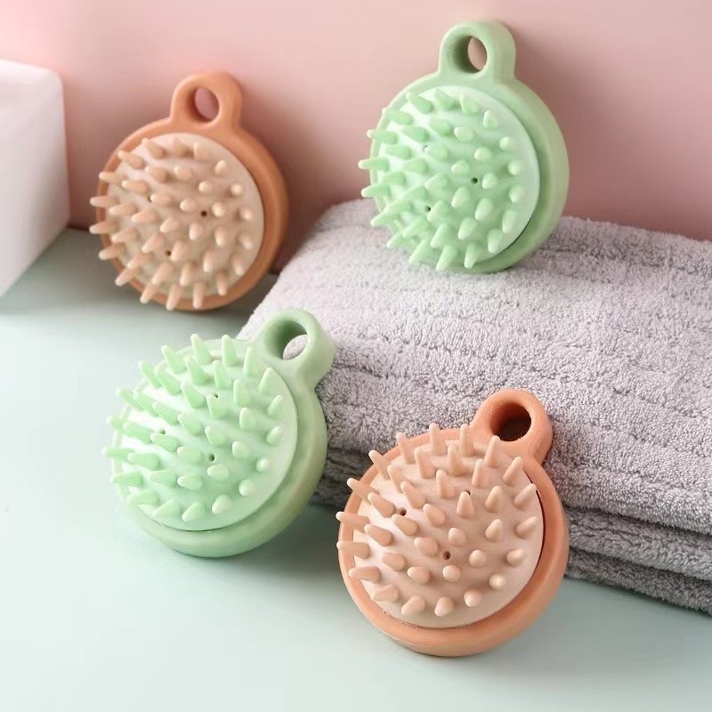 JoyTray แปรงสระผม ซิลิโคน อุปกรณ์ดูแลเส้นผม ทำความสะอาดเส้นผมให้สะอาด นวดหนังศีรษะ แบบพกพา