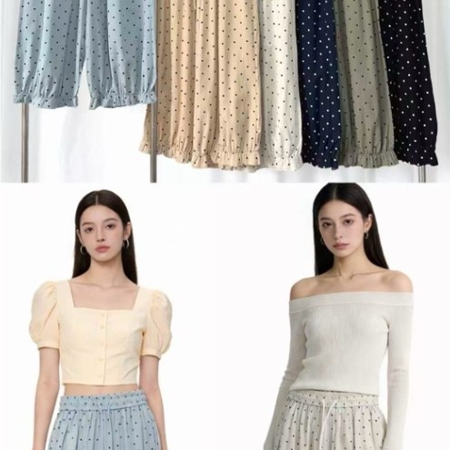 A&K POLKADOT PANTS CODE 4248 (AK007)