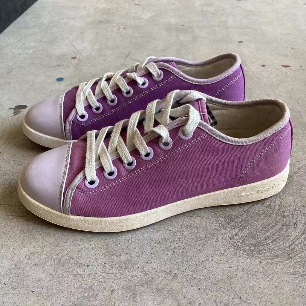 การรักษายางเปิด LOTTO LOTTO ผู้หญิงผ้าใบกีฬารองเท้าลําลองยาง Outsole ELFF004-7