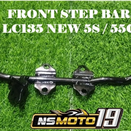 YAMAHA LC135 5S LC135 ใหม่ 55C ES ด้านหน้า STEP BAR FOOTREST STEP BAR FOLDABLE IRON BOTTOM STEP BAR