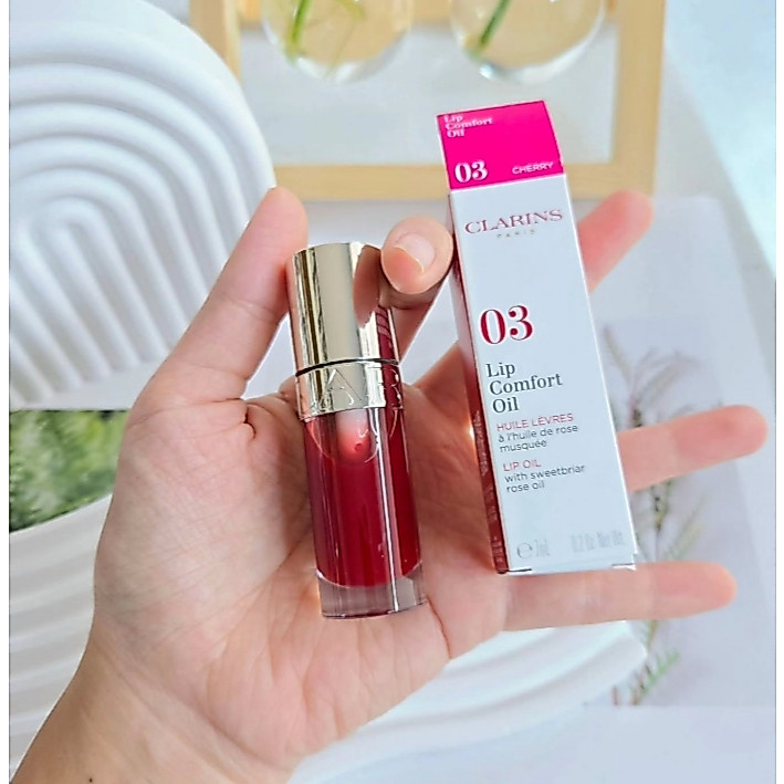 clarins lip comfort oil // cherry 7ml