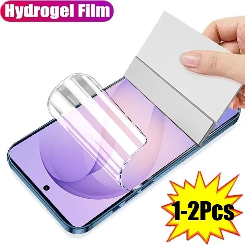 1-2 ชิ้น Anti Blue Light Hydrogel ป้องกันหน้าจอสําหรับ vivo T4 T4R T4x T5 T5x Lite Pro Ultra 4G 5G H