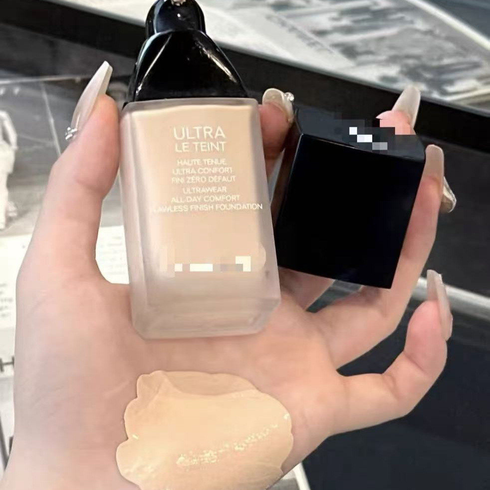 Little Rubiks Cube Liquid Foundation BD01 BD11 B10 BR12 Frosted คอนซีลเลอร์ Soft Light Holding Gener