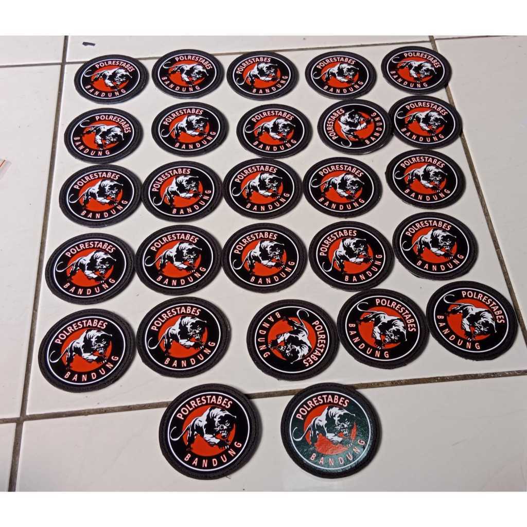SINGLE LOGO LASER PATCH CAN BE REQUESTED / LASER LOGO BOARD / GLOWSY PRINT LOGO 7X7CM
