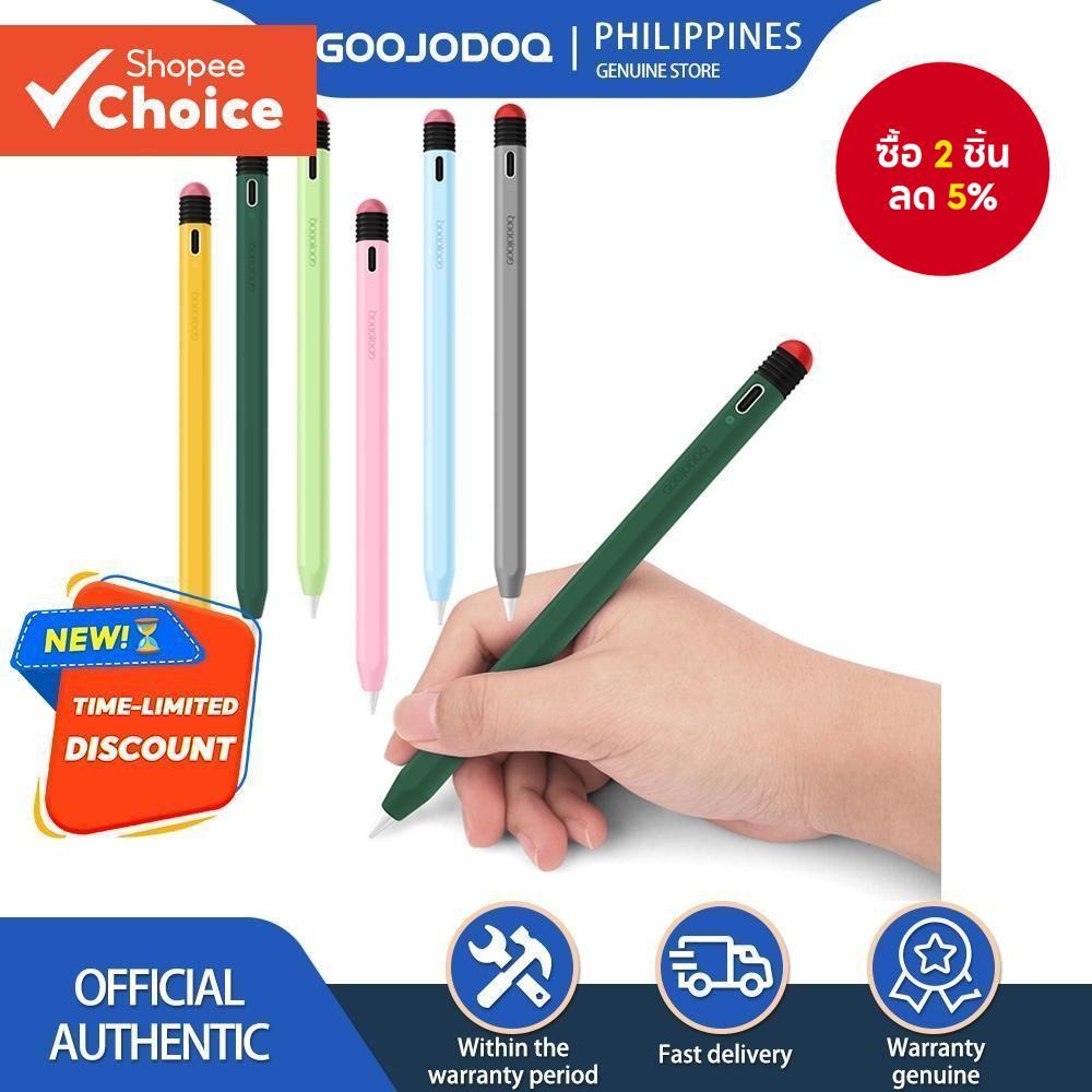 Goojodoq เคสซิลิโคนสําหรับปากกาเขียนด้วยลายมือ เข้ากันได้กับ iPad Pencil 1, 2 และ Goojodoq 9-13