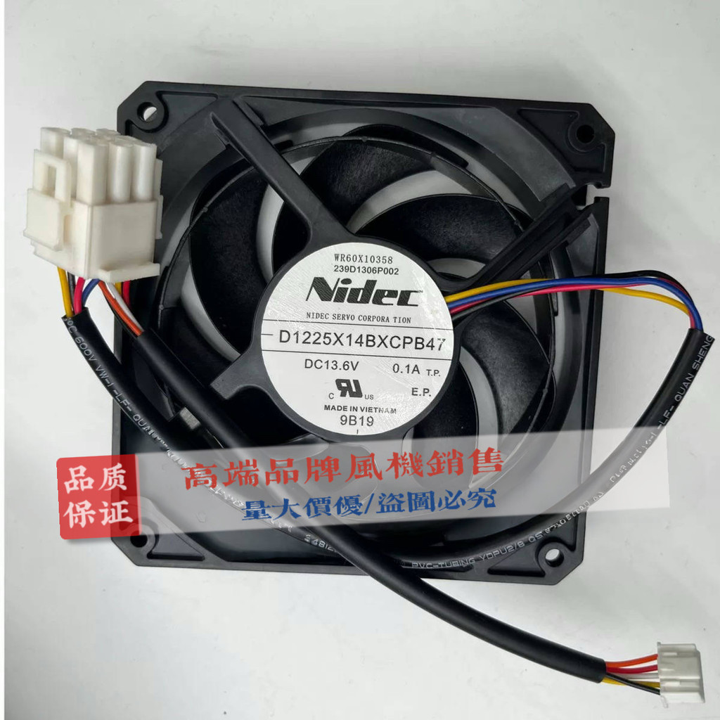 WR60X10358 คอยล์เย็น WR60X10339 เหมาะสําหรับตู้เย็นทุกชนิดพัดลมคอนเดนเซอร์พัดลมระบายความร้อนมอเตอร์