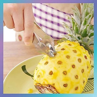 Capit Capitan Mata Nanas Pencabut Pencabit Stainless Steel Alat Kupas Pisau Lebaran Kue Jepitan