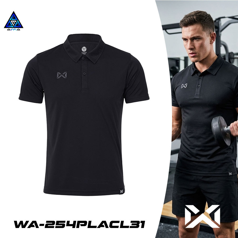 WARRIX  เสื้อโปโล MEMORIES รุ่น WA-254PLACL31 แท้100%