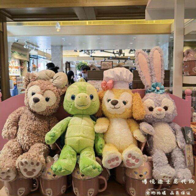Disney Disney Ola Mira Star Deru Keqian Shirley Rose ตุ๊กตาตุ๊กตา
