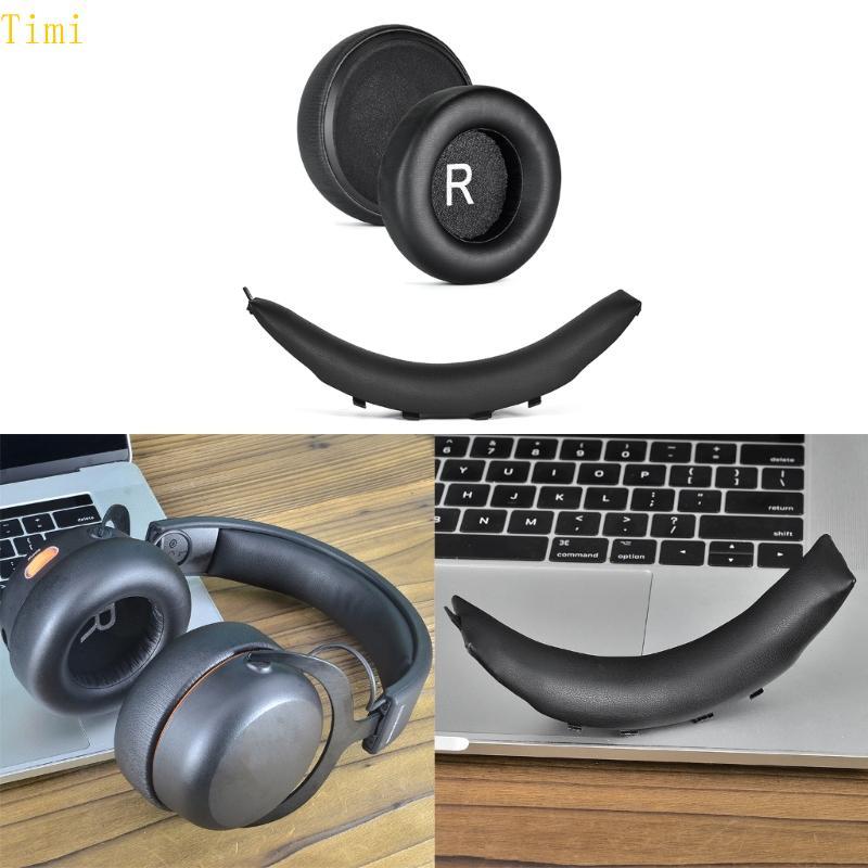 Timi Professional แผ่นรองหูฟังแถบคาดศีรษะแผ่นรองหูฟังเบาะ Earmuffs สําหรับ Beyerdynamic MMX 150 MMX 