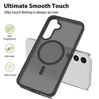 SAMSUNG BKWHALE Magnetic Matteเคสโทรศัพท์สําหรับSamsung Galaxy A57 A37 A17 A07 A56 A36 A26 A16 A06 A55 A35 A25 A15 S25FE S24FE S23FE S25 S24FE S24FE S25 S24FE S24FE S25 S24FE S25 S24FE S25 S24FE S25 S24FE S24FE S25 S24FE S24FE S24FE S25 S24FE S