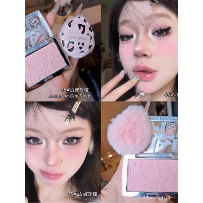 แต่งหน้าวันพีซ!NEIYOU NEIYOU Loose Powder Blush Monochrome Matte High Gloss Repairing Expansion Shri