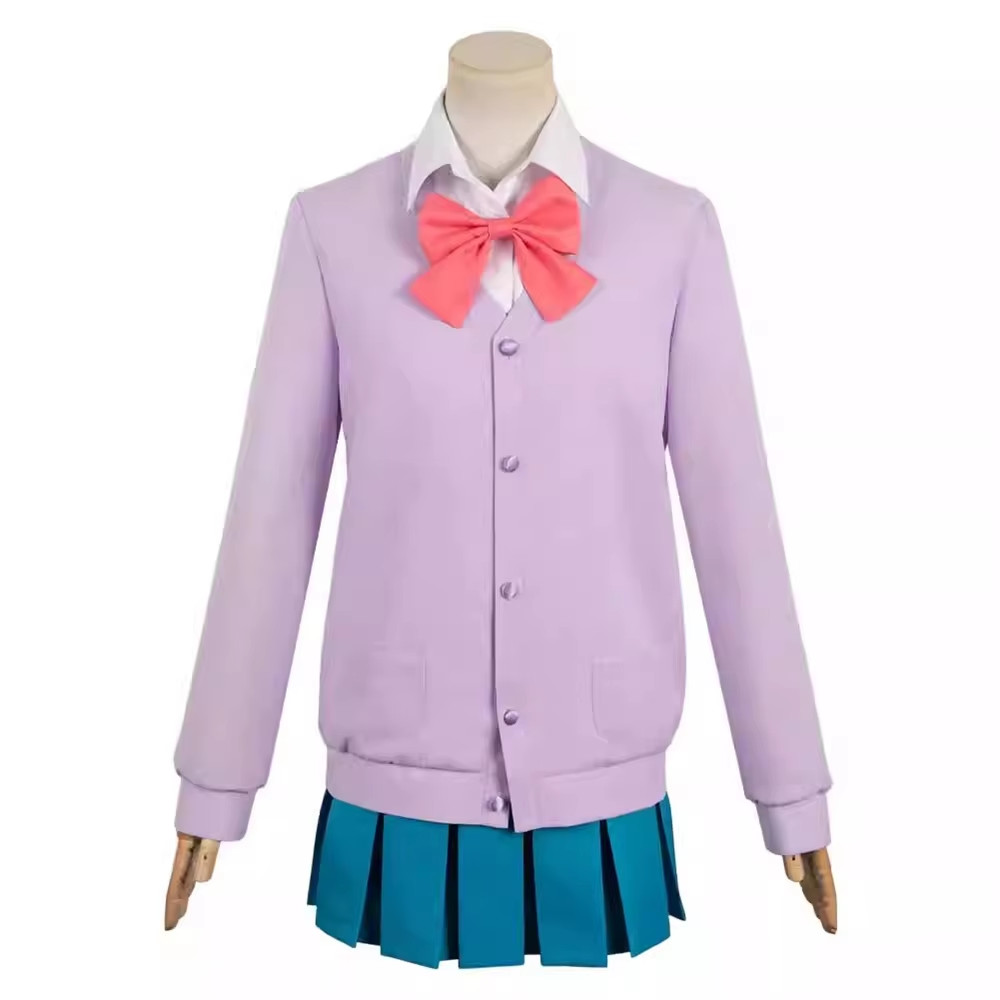 Unisex อะนิเมะ Cos Kurumizawa Ume คอสเพลย์เครื่องแต่งกายชุดขนาดที่กําหนดเอง