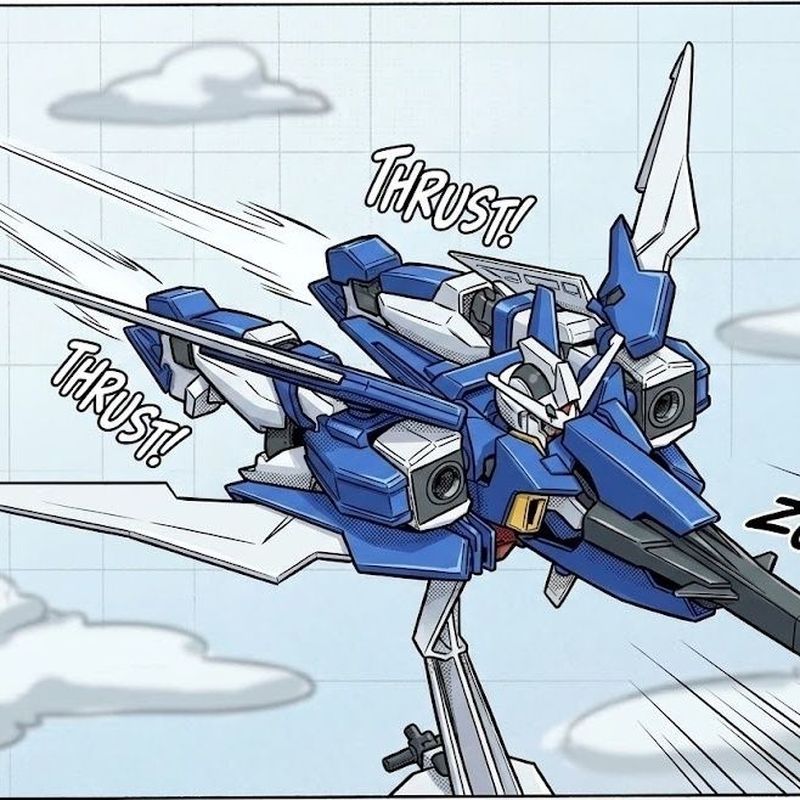 ประกอบชานมรุ่น Matte Jidong hg ประกอบ age2 Basic Type 1/144