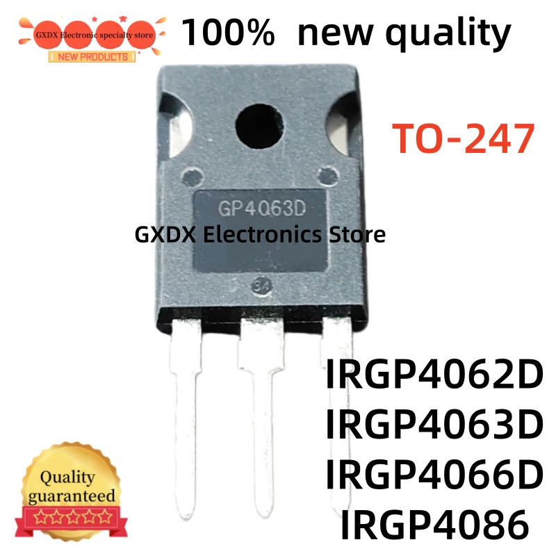 5PCS IRGP4062D IRGP4063D IRGP4066D IRGP4086 GP4062D GP4063D GP4066D GP4086 TO-247 MOS field-effect ท