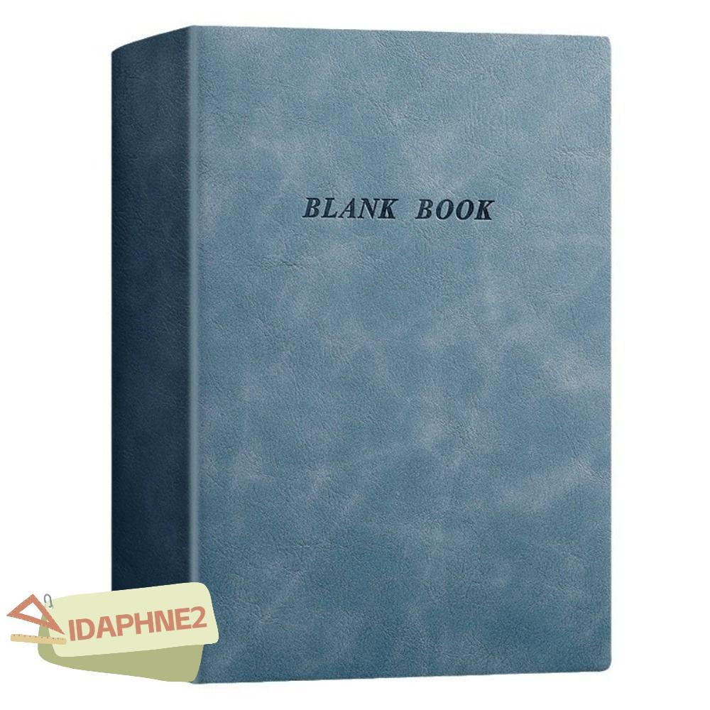 สมุดบันทึก IDAPHNE2, สมุดบันทึก A5 368 แผ่น, หน้าด้านในเปล่าหนาเรียบง่าย PU ปกอ่อน Sketchbook สํานัก