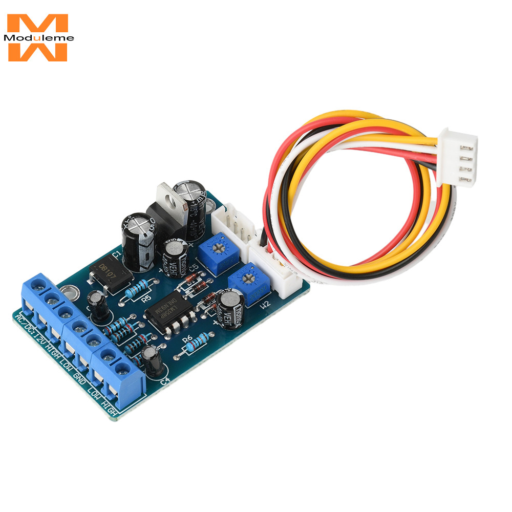 AC/DC 12-15V VU Meter Driver Board Amplifier Front-End หลอดอิเล็กทรอนิกส์ถุงน้ําดีระดับเมตรโมดูลไดร์
