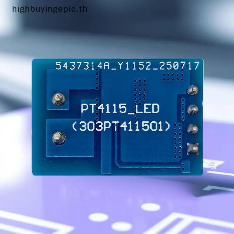 HETH 1 ชิ้น 12 โวลต์ PWM Dimming คงที่ Current Board PT4115 LED โมดูลเหมาะสําหรับ LED Light แถบ DIY 