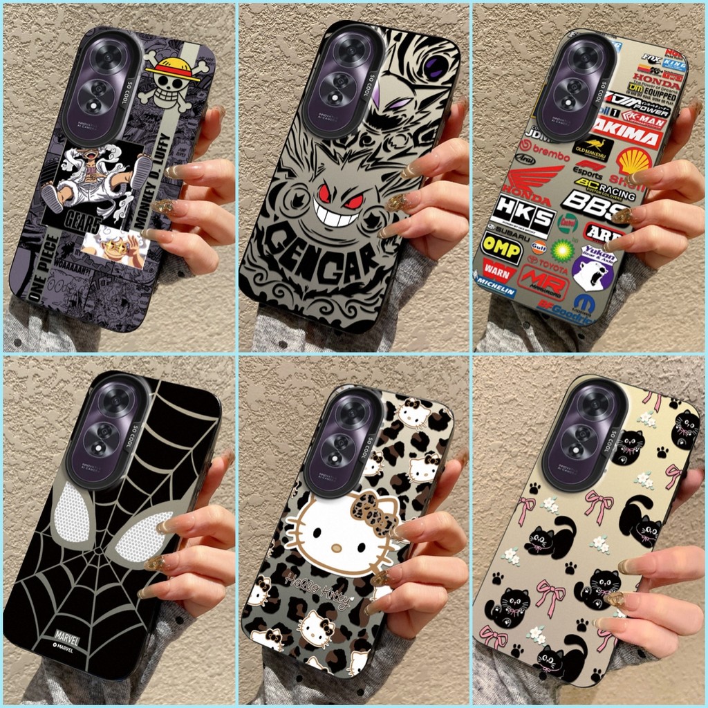 เคสสําหรับ OPPO A60 เคสซิลิโคนอ่อนนุ่มหลุมขนาดใหญ่แฟชั่น TY3