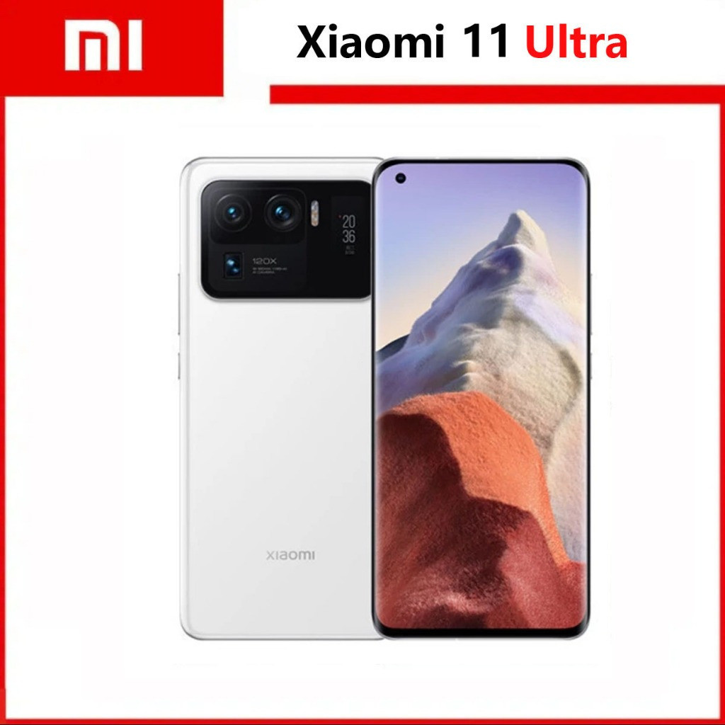 Xiaomi 11 Ultra 5g SmartPhone CPU Qualcomm Snapdragon 888 6.81 นิ้ว AMOLED 120HZ Good Condition โทรศ
