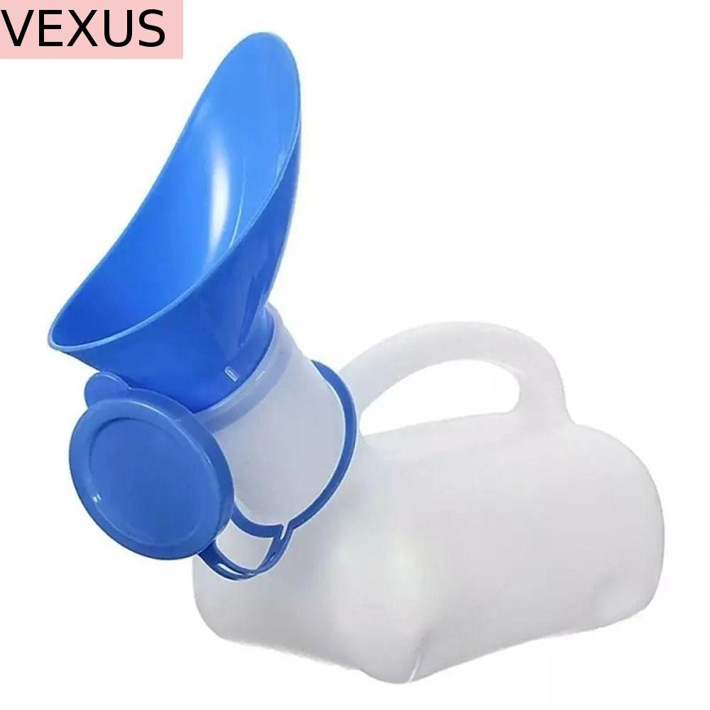 VEXUS ห้องน้ำมือถือ 1000ml พกพาสะดวก เครื่องมือเก็บปัสสาวะและนำกลับมาใช้ใหม่