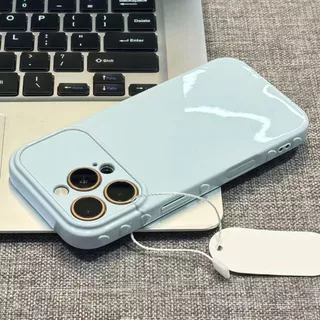 เคสไอโฟน11 โทนสีพาสเทล ขอบหัวใจน่ารักฟินๆ For iPhone 17 16 15 13 12 14 11 Pro Max X XS MAX XR 17ProMax เคสจับถนัดมือดี