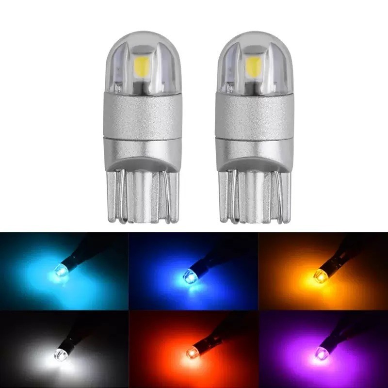 ไฟแสดงสถานะรูปแบบใหม่ ไฟกว้าง T10led ไฟป้ายทะเบียนขนาดเล็ก t10 3030 2SMD ไฟ LED รถ AC603 #.
