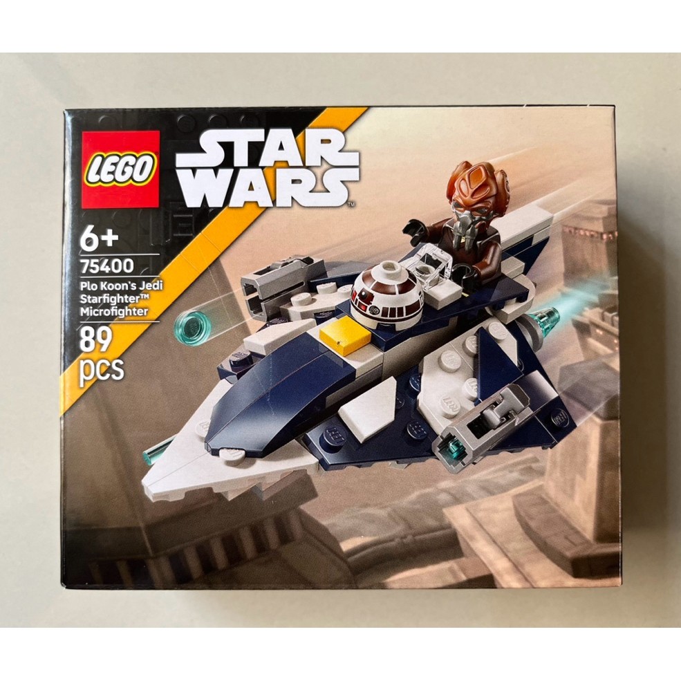 75400 : LEGO Star Wars Plo Koon's Jedi Starfighter Microfighter