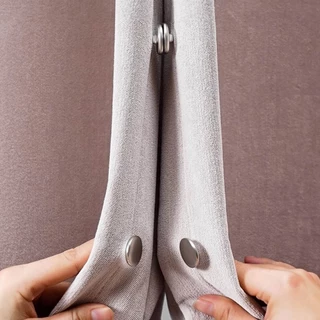 กระดุมแม่เหล็ก กระุดุมติดม่าน Curtain Clip (หน่วย :คู่–2ชิ้นประกบกัน)