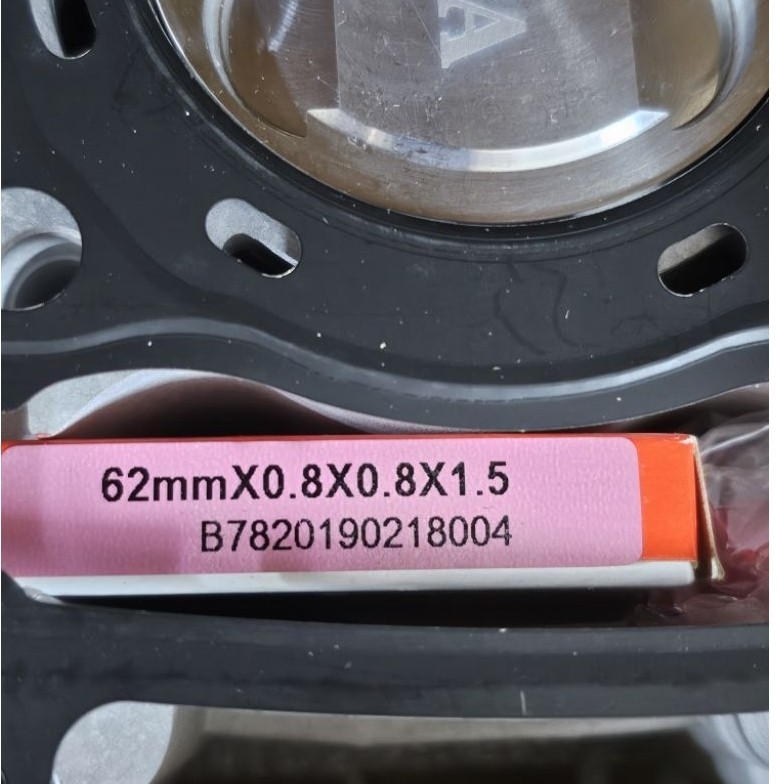 LC135 RACING RIK PISTON RING 62MM KHAS PISTON ARATA